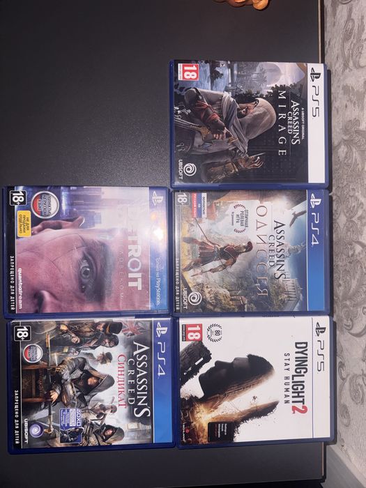 Игры Playstation 4,5