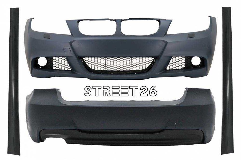 Pachet Exterior BMW Seria 3 E90 LCI Sedan (08-11) M-Technik Design V2