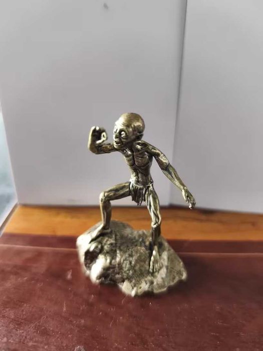Фигура Ам-гъл Смеагол Хобит Sméagol My precious,ръчна изработка, бронз
