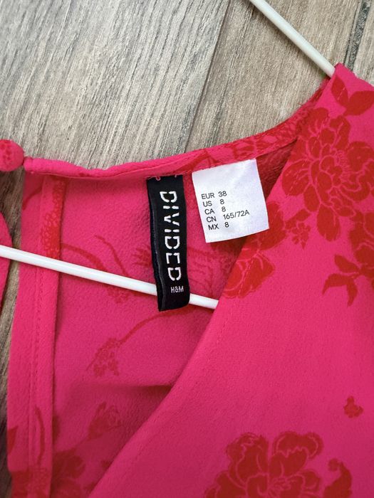 Salopeta scurta H&M, roz, 36
