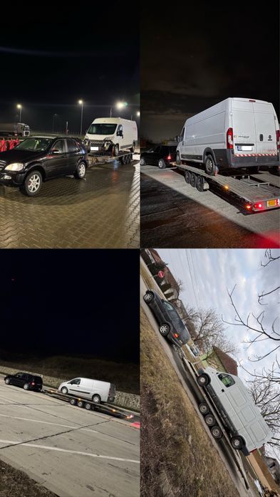 Tractari Auto Non-Stop 24/7 Platforma Timisoara