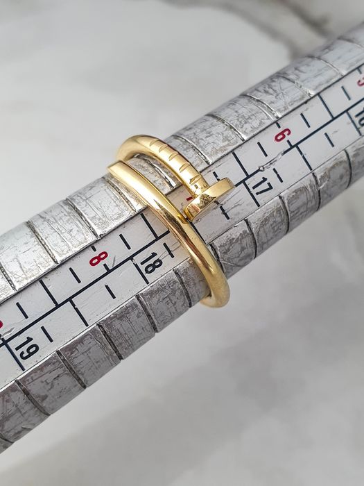 Inel din aur de 14K tip cui – mărimea 55, gramaj 3,55 g