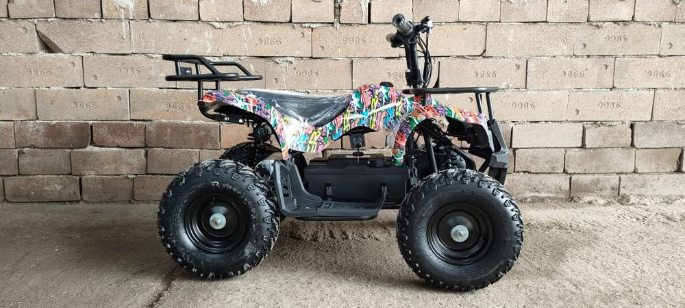 Atv Quad adus din Germania NOU electric de 1000w 48v roti pe 6 inch