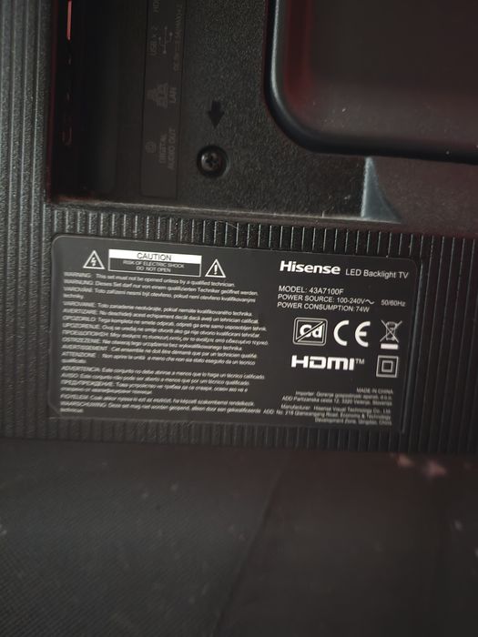 Tv Hisense pt piese