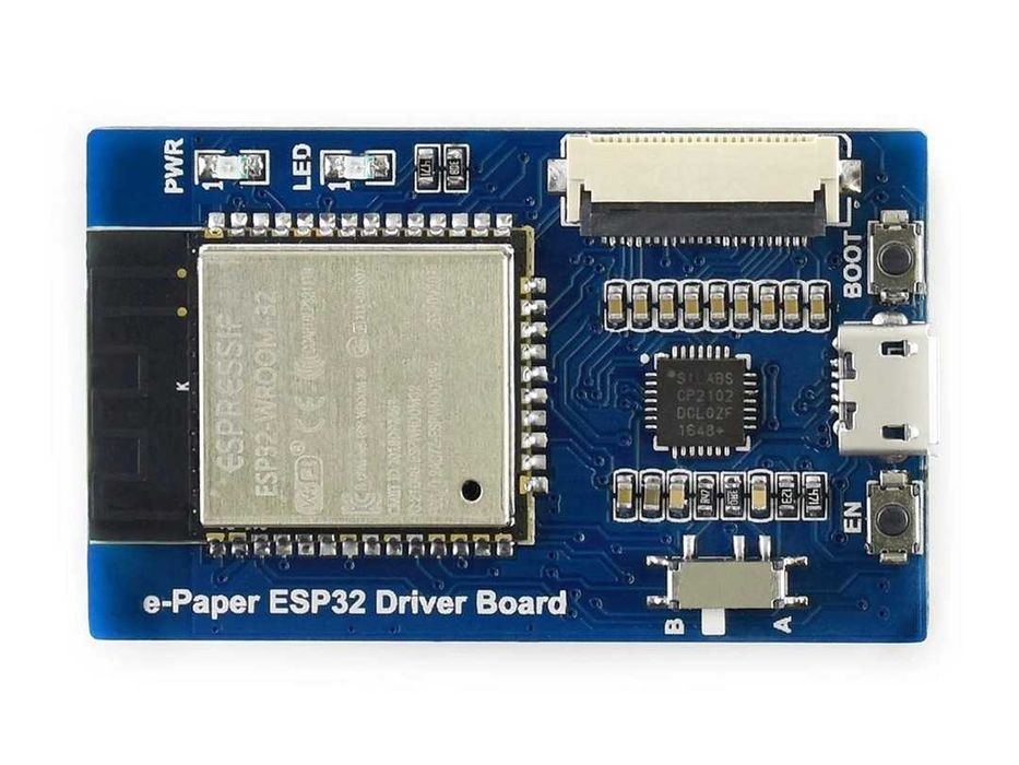 Placă de driver e-Paper universală Waveshare cu WiFi SoC ESP32