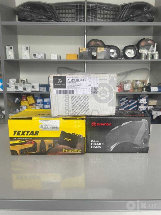 Оригинальные тормозные колодки для Mercedes-Benz