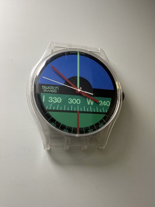 Стенен часовник / Swatch / 80-те