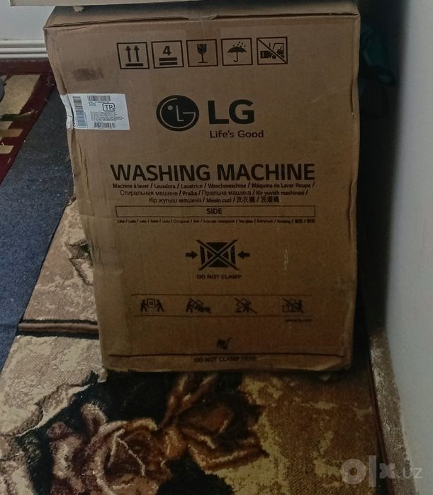 LG kirmoshina 8 kiloli S2S modeli