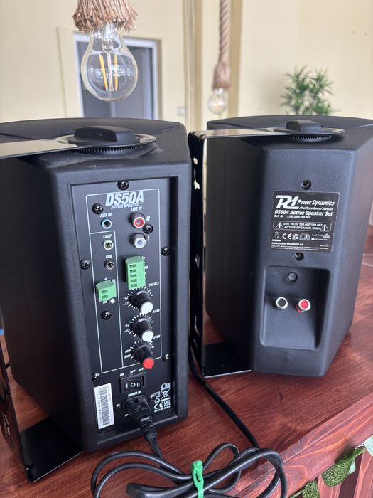 Set de 2 boxe active, Power Dynamics DS50AB
