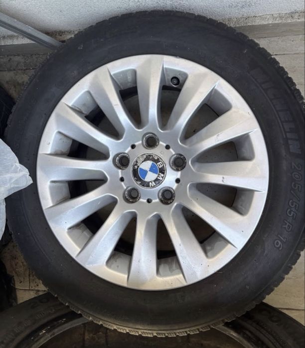 Jante style 282 R16 Bmw Seria 1 3 E90 E87 Anvelope Michelin All season 205/55/16 dot 2022