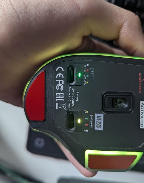 Продается мышка bloody w95max