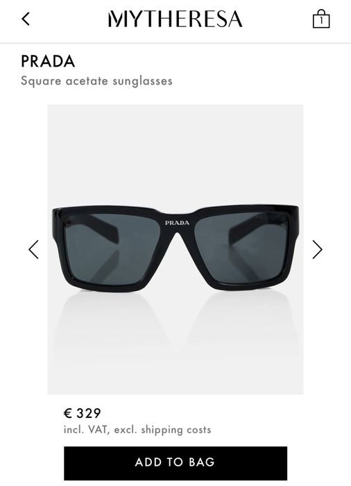 Очки Prada оригинал унисекс