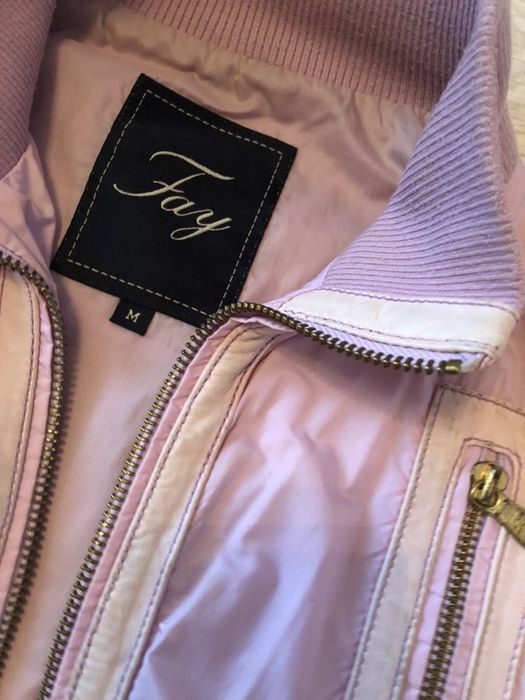 FAY шушлеково яке синъо и розово