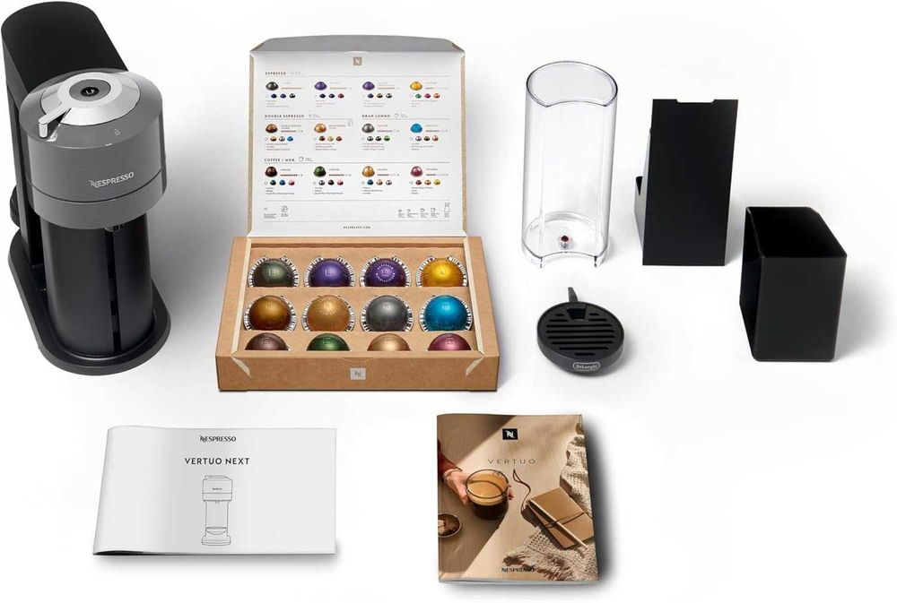 DeLonghi Nespresso Vertuo Next ENV 120.GY, Кафемашина с Капсули