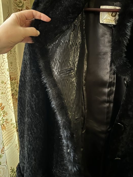 Шуба мутоновая. Размер 56