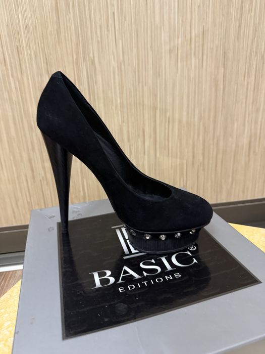 Туфли черные жамша