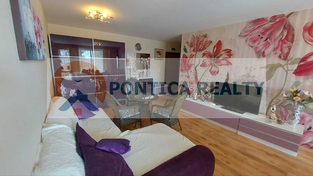 Тристаен апартамент в красив комплекс с ниска такса в Равда