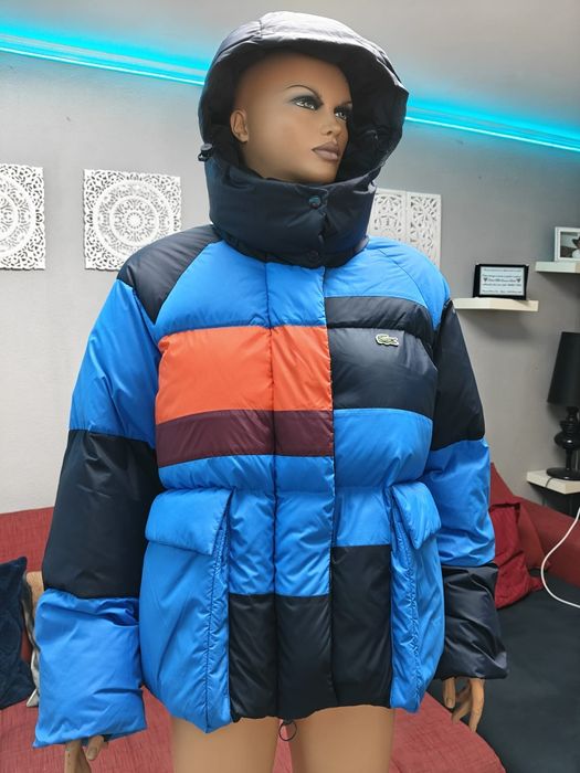 Geaca Lacoste  Oversized Removable Hood Puffer Jacket