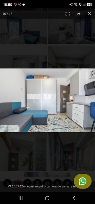 Apartament 2 camere 1 living   plus PARCARE INCLUSĂ