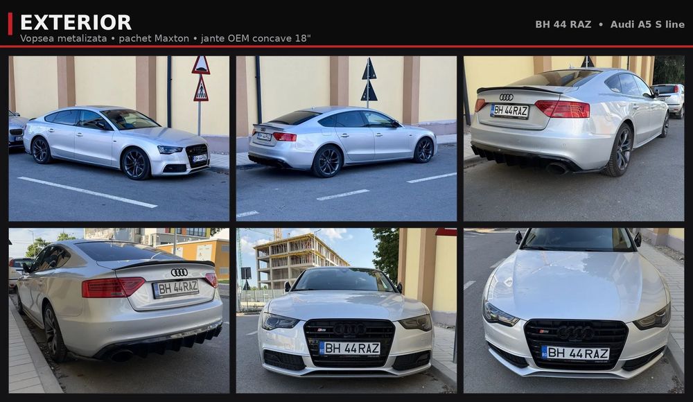 Audi A5 Sportback Audi A5 sportback - stare excelenta, masina pentru pasionati