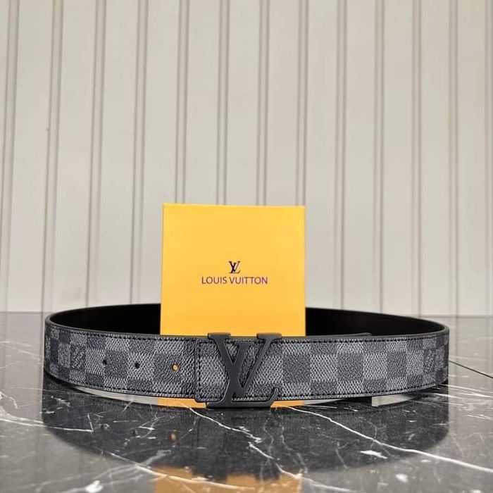 Curele unisex LV piele naturala, cutie, etichetă, saculet