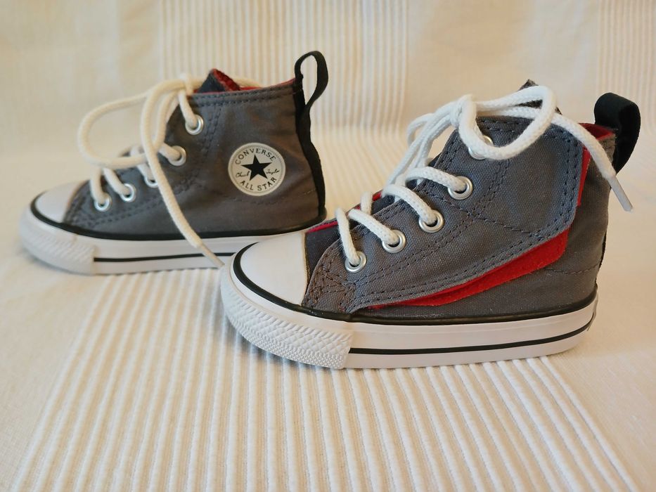 Ghete/Tenisi inalti,  Converse, pentru copii, unisex,nr.21