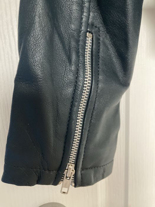 Дамско яке естествена кожа