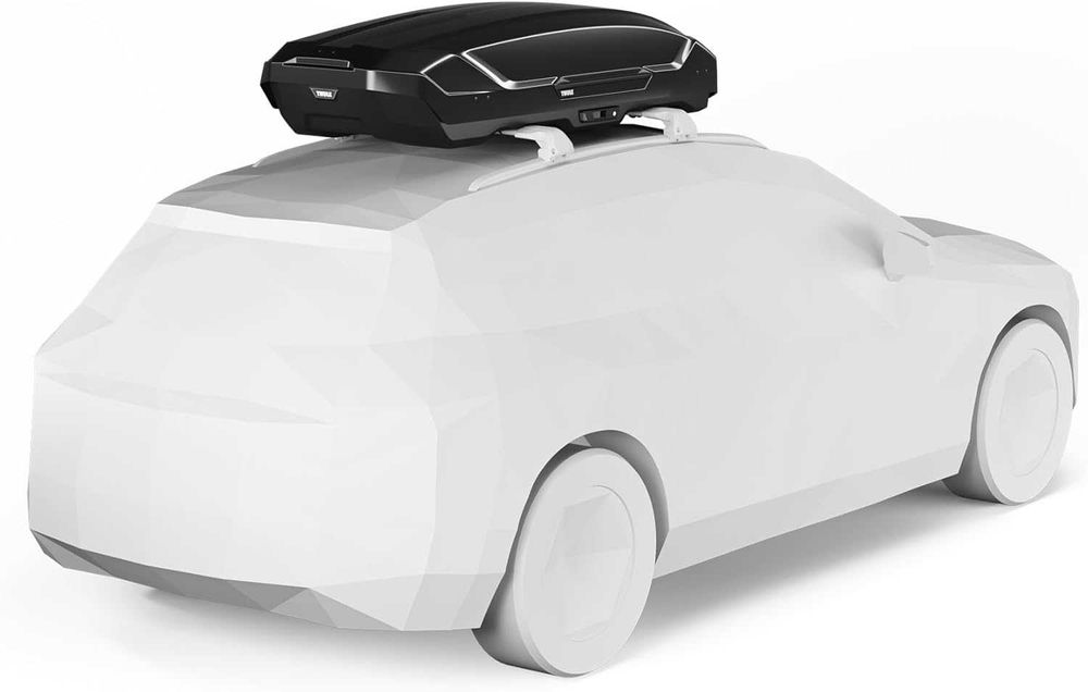 Автобокс Thule Motion 3 L Black 450 литра Черен гланц багажник за автомобил