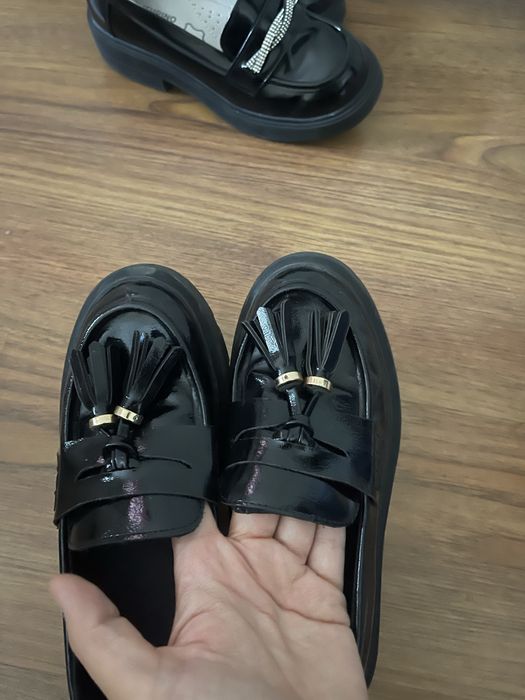 Лоферы школьные на девочку