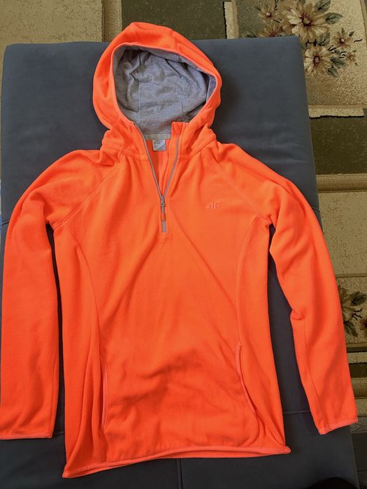 4F флиска кофта(худи). 42,44,46