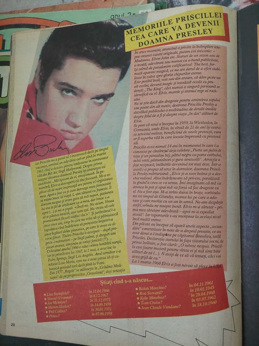 Revista de colectie Salut cu Madalina Manole pe coperta