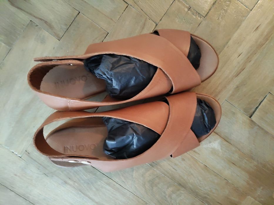 Sandale Inuovo din piele naturală, noi, nr. 38
