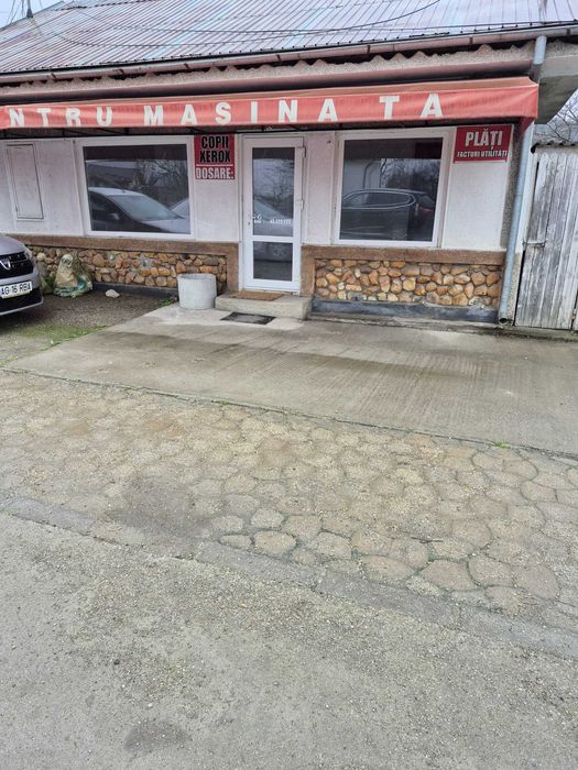 Închiriez spațiu comercial Ștefănești-Centru, 30 mp