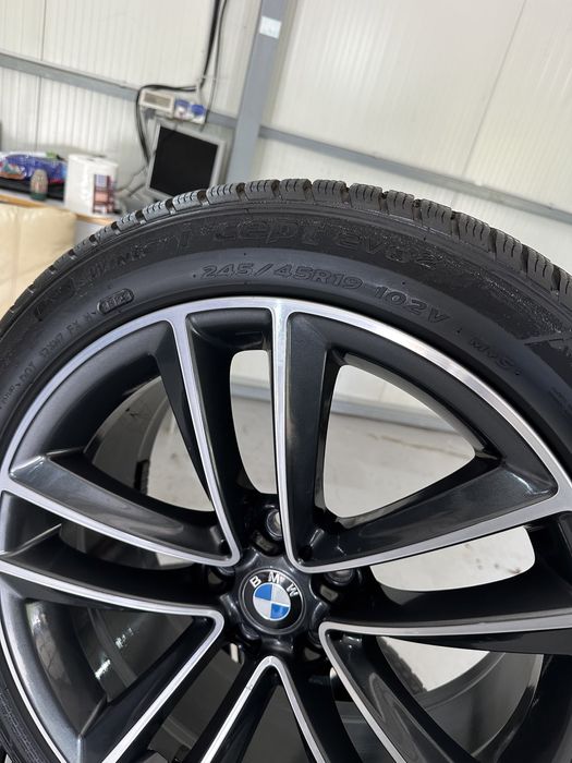 jante bmw seria 5-6-7 g11 g12 g30 5x112 anvelope 245 45 19 dot 2023