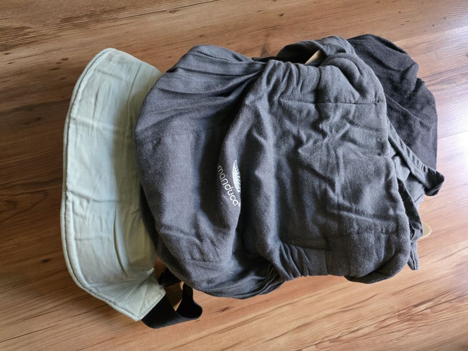 Manduca Twist Grey Mint хибридна ергономична раница за бебе