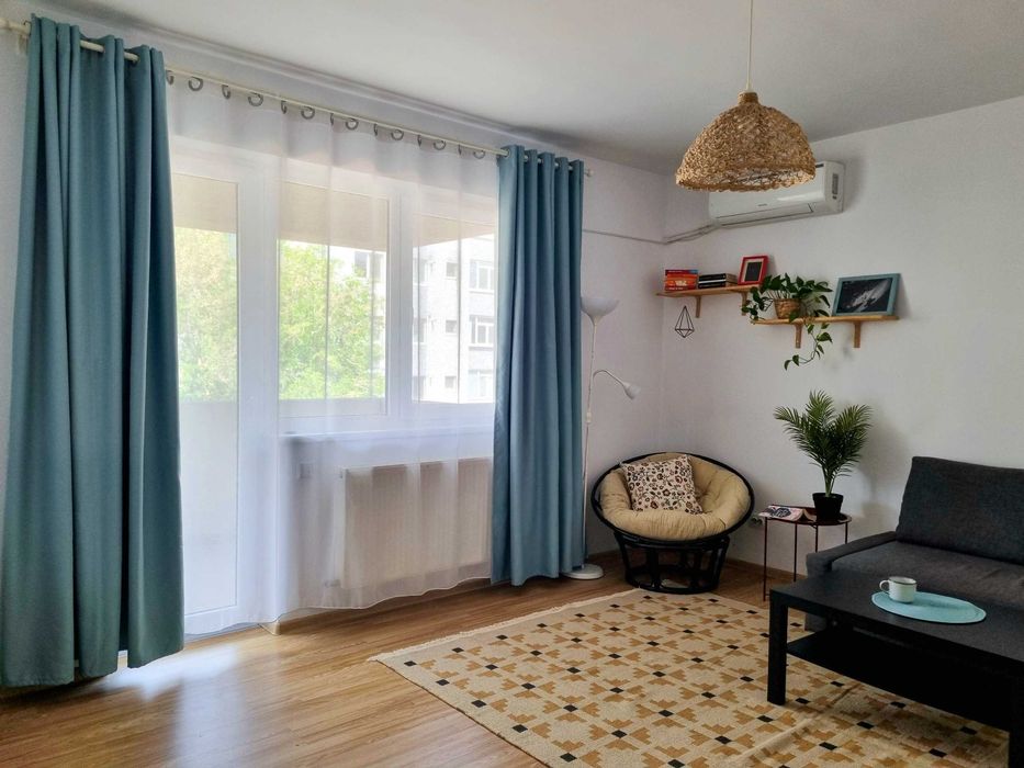 Vanzare apartament 2 camere mobilat, utilat Metrou Dimitrie Leonida