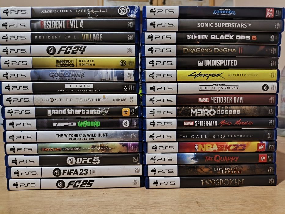 Диски пс 4, пс 5