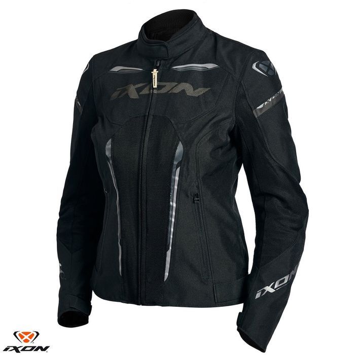 Geaca dama Racing/Roadster Ixon vara Striker AIR WPL LS negru