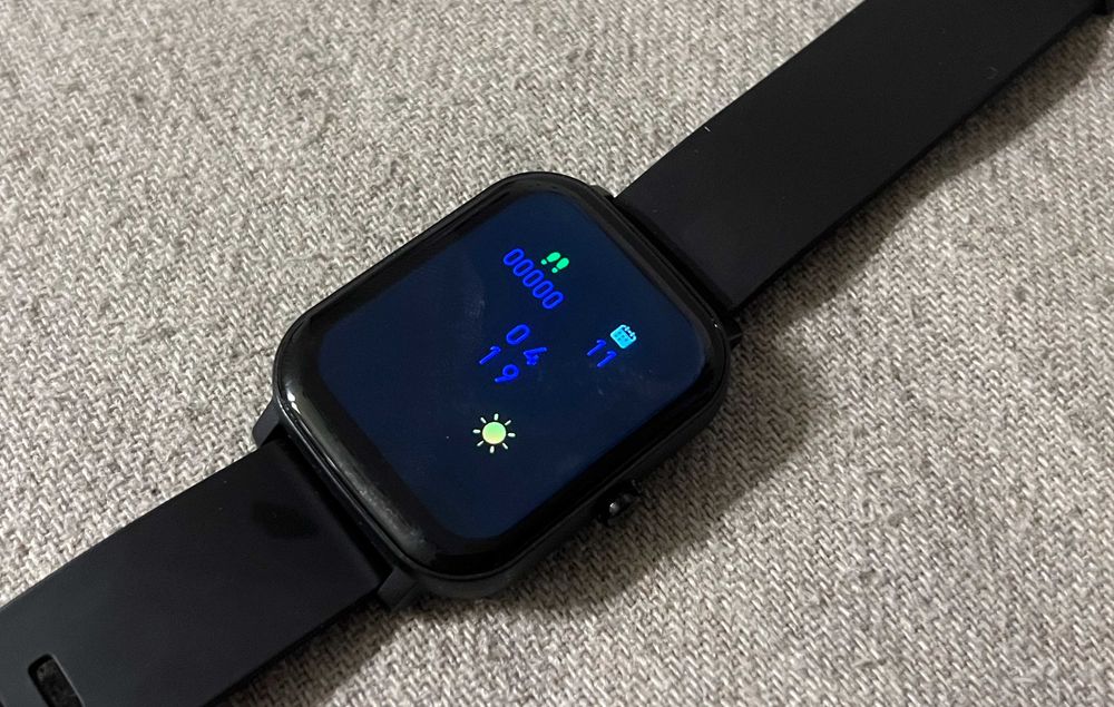 Smartwatch Triangle TRI Arenal puls SpO2 Bluetooth negru