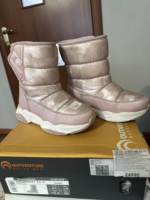 Сапоги дутики для девочки