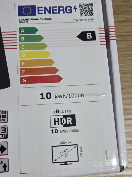 Rama foto digitală elegantă Braun DigiFrame 1083 9.7″