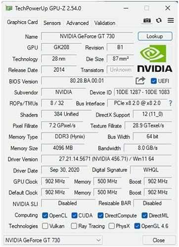 Qthree GT 730 4GB D3 2xHdmi Vga Dvi