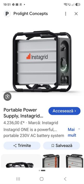 Sursa mobila  instagrid