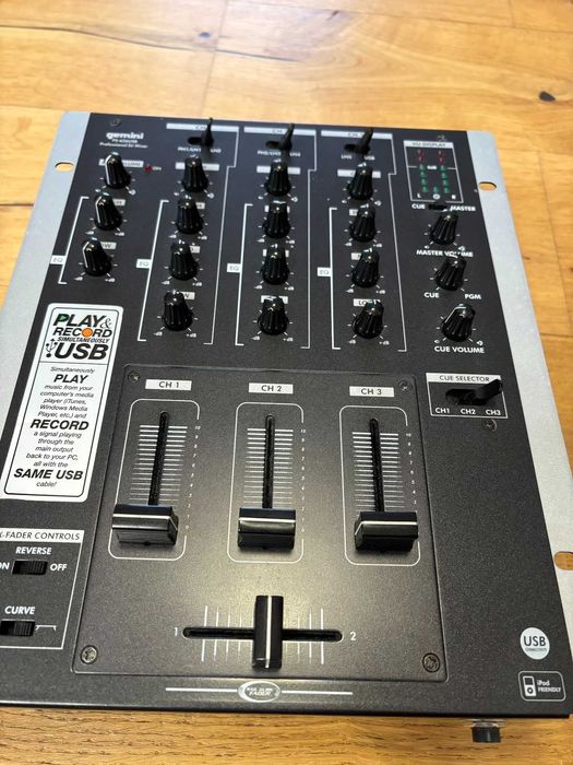 DJ Миксер Gemini 626 PS626 USB