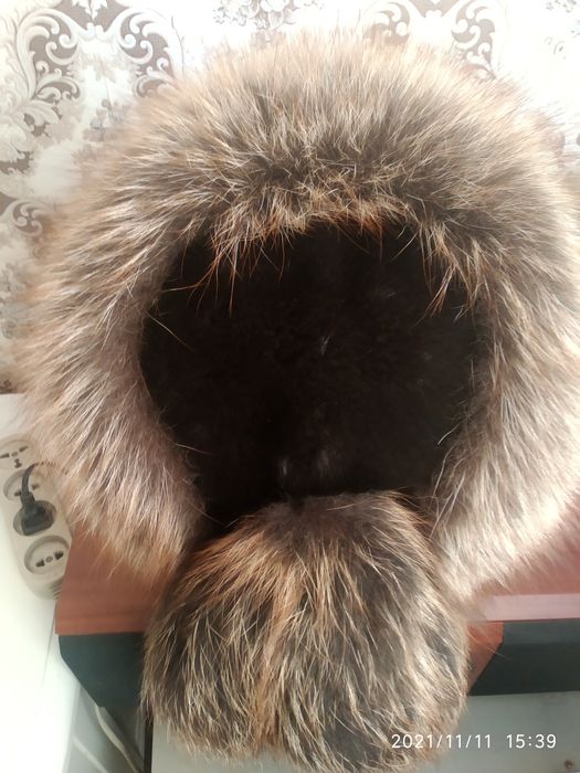 Шапка из чернобурки