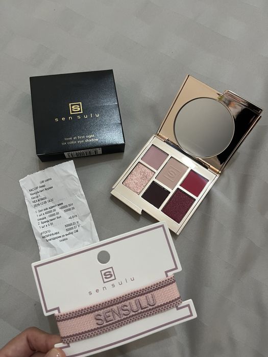 Тени для век Sen Sulu — новые и подарок: красивый браслет от Sen Sulu