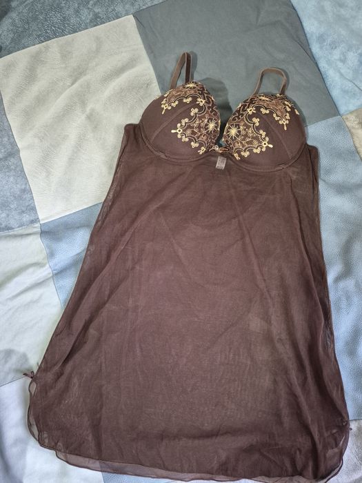 Пенюар нижнее белье бюстгалтер