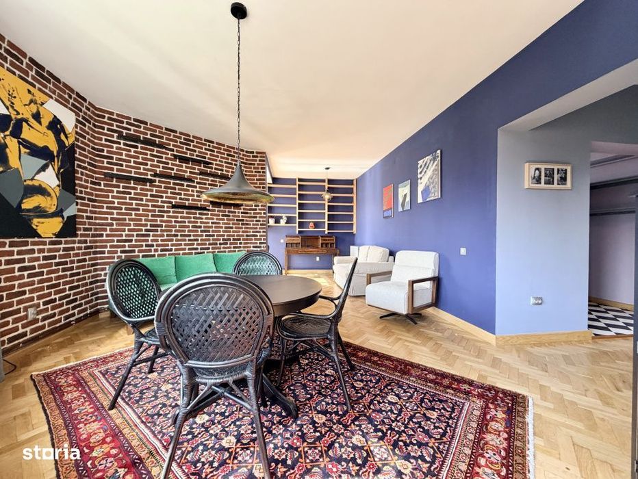 Inchiriere Apartament 3 camere, 117 mp, strada Paris, zona centrala