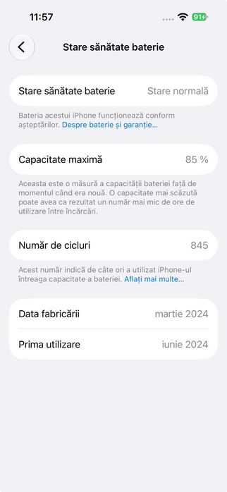 iPhone 15 pink - 128GB