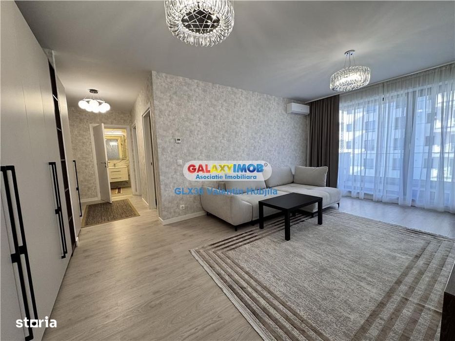 Vanzare apartament 2 camere mobilat bloc nou Baneasa Greenfield Teilor